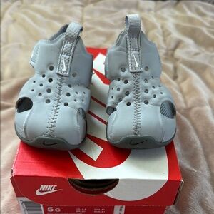 Nike Sunday Protect 2 (TD) Kids Grey Shoes